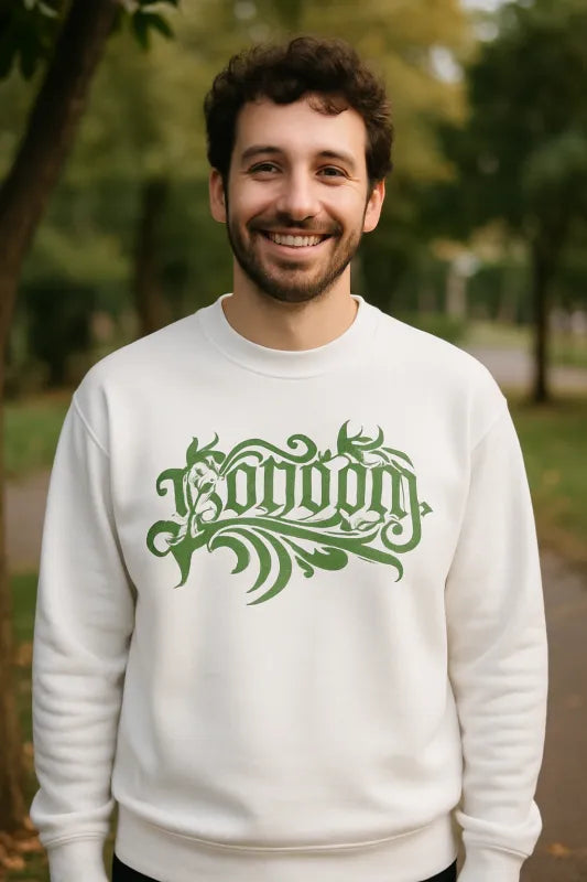 Flow with Style: Embrace the Swirl - Unisex Sweatshirt