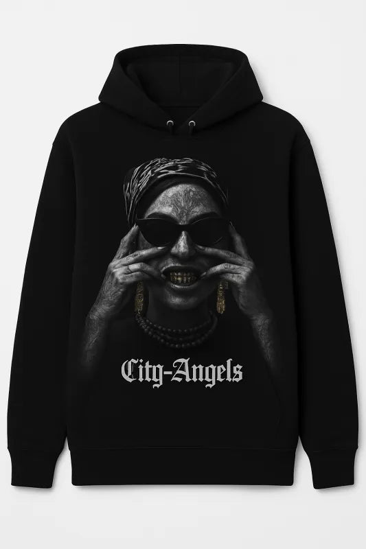 Urban Halo: Mesmerizing Edge💀 - Unisex Hoodie