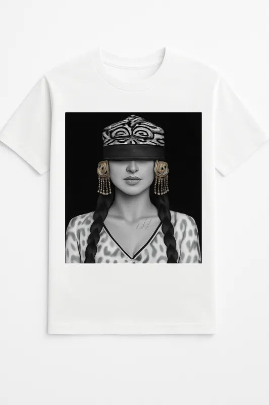 Masked Allure: Unveil the Mystery - Unisex Premium T-Shirt