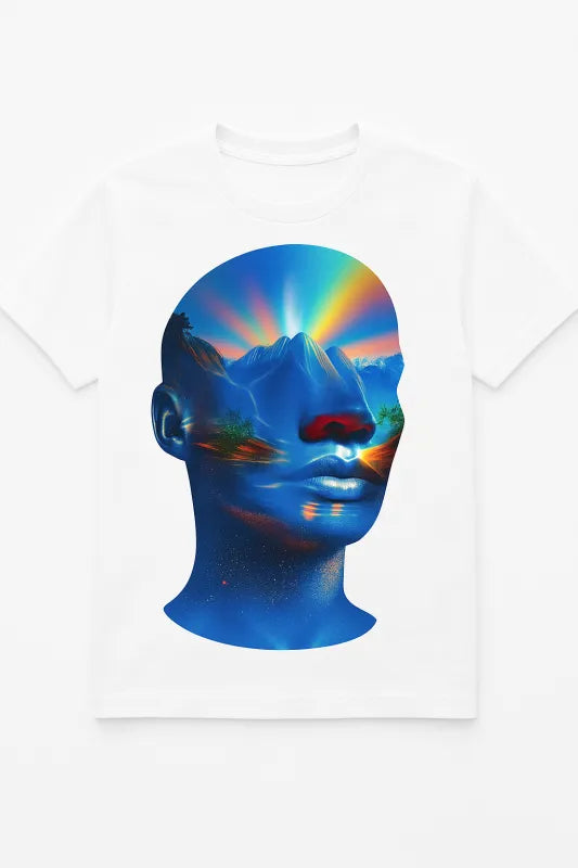Mindscape Oasis: Explore Your Inner Paradise - Unisex Premium T-Shirt