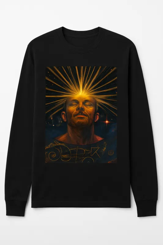 Cosmic Awakening: Illuminate Your Mind - Men's Long Sleeved T-Shirt