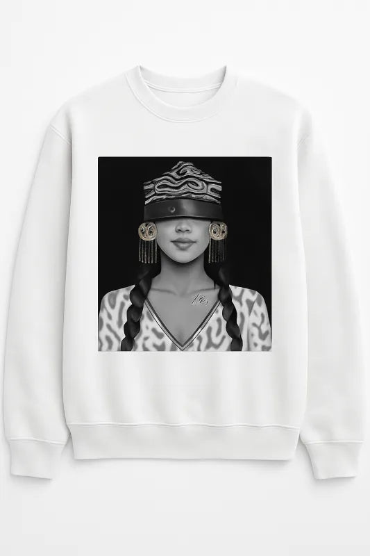 Masked Allure: Unveil the Mystery - Unisex Sweatshirt